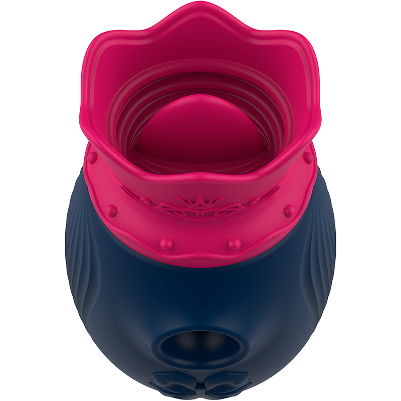 INTENSE - ESTIMULADOR DE CLITÓRIS 10 MODOS DE SUCÇÃO E LAMBER - AZUL