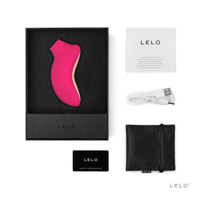 LELO - ESTIMULADOR DE CLITÓRIS SONA 2 CEREJA