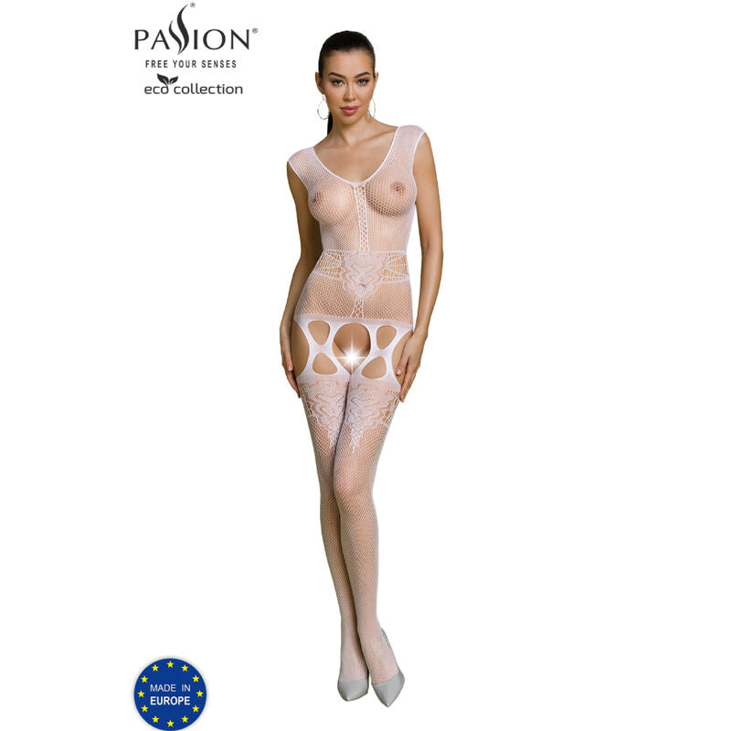 PASSION - COLEO ECO BODYSTOCKING ECO BS014 VERMELHO