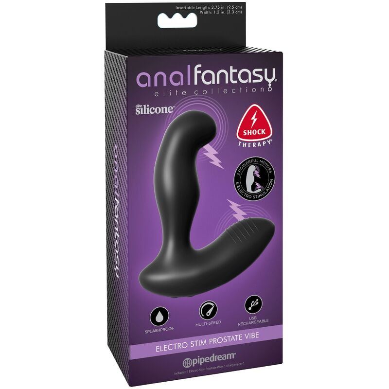 ANAL FANTASY ELITE COLLECTION -MASSAGER DE PRÓSTATA VIBRADOR ELECTRO STIM