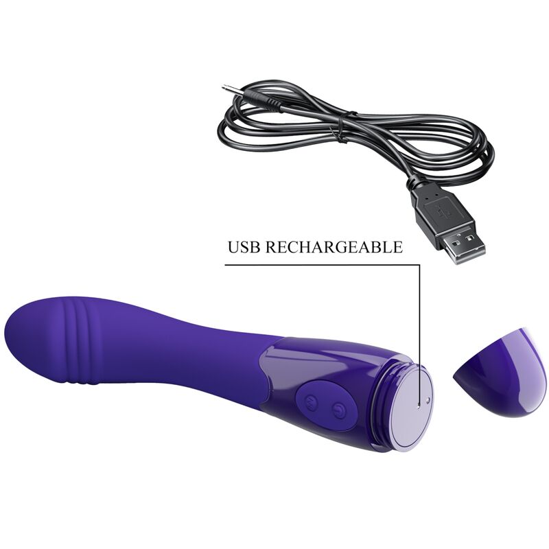 PRETTY LOVE - ELEMENTAL YOUTH VIOLETA VIBRADOR DILDO