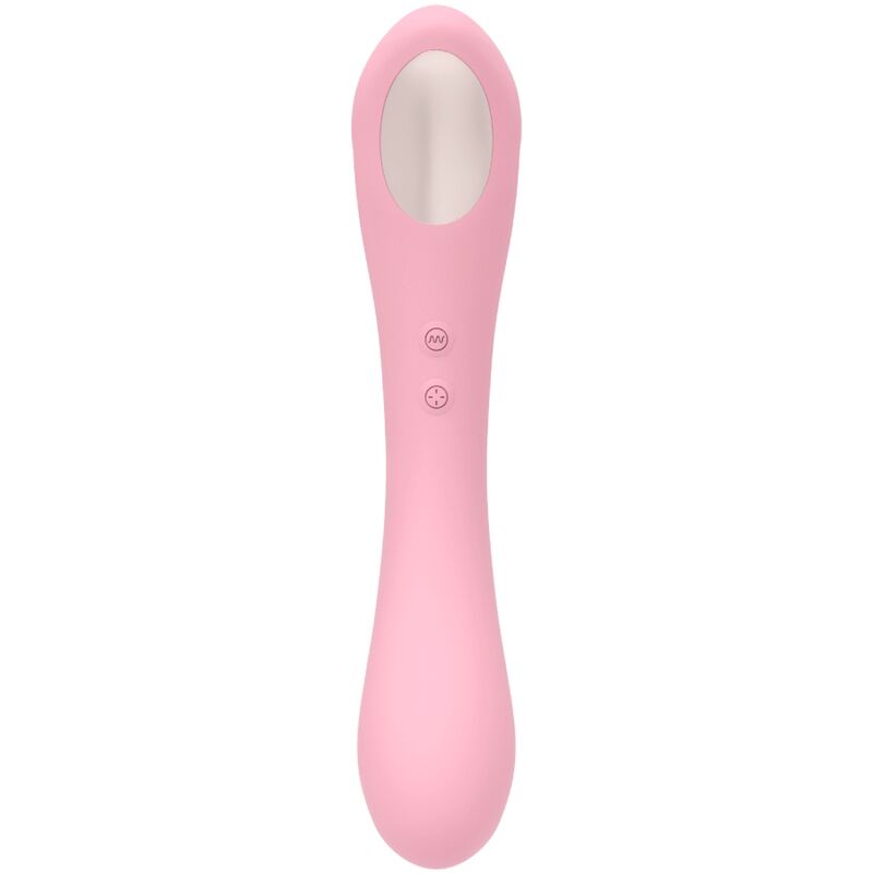 FEMINTIMATE - MASSAGEADOR DAISY SUCÇÃO E VIBRADOR ROSA