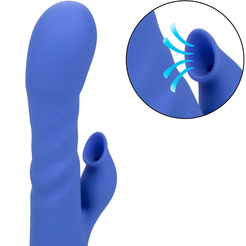 CALEXOTICS - LA LOVE VIBRADOR E SUCÇÃO AZUL DA CALIFORNIA DREAMING