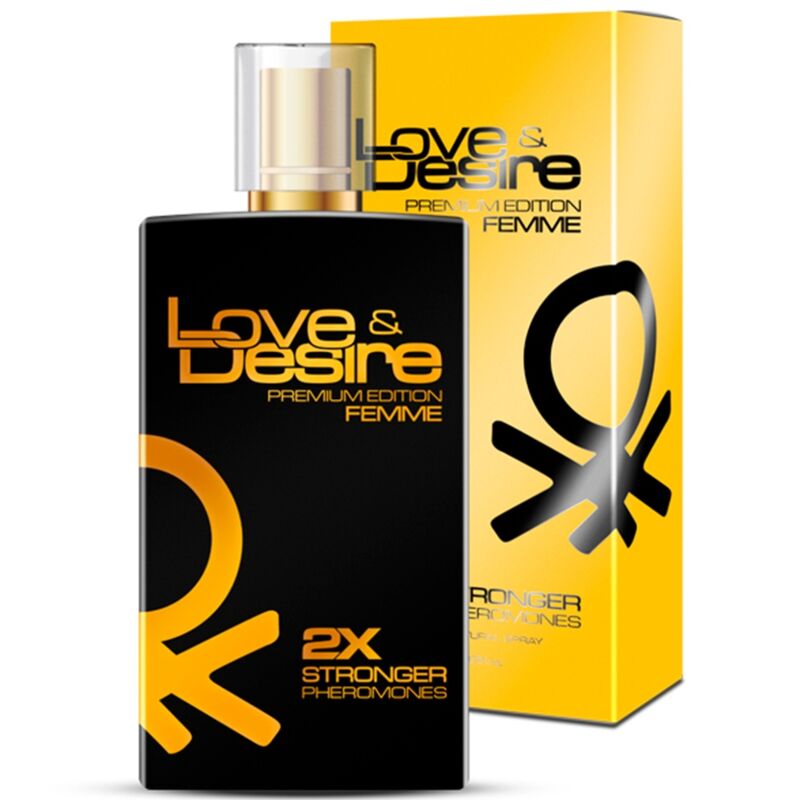 EURO1SEX - FEROMONAS DE PERFUME OURO LOVE&DESIRE PARA ELA 100 ML