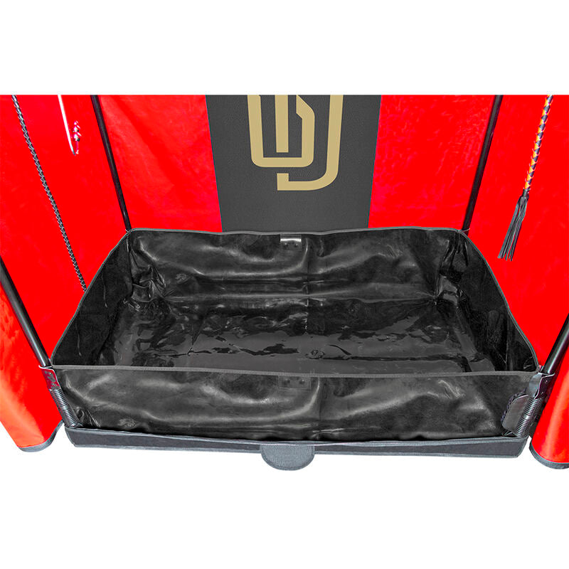 SECRET DOME - CABINE CÚPULA DA DOR PRETA E VERMELHA