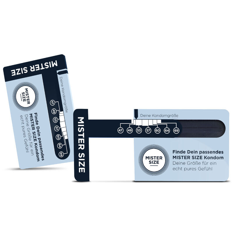 MISTER SIZE - MEDIDOR DE PRESERVATIVOS (ALEMÃO)
