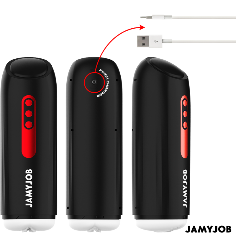 JAMYJOB - MASTURBADOR AUTOMÁTICO PHANTOM VAGINA 5 MODOS ONDAS ESTIMULANTES E IMPULSO