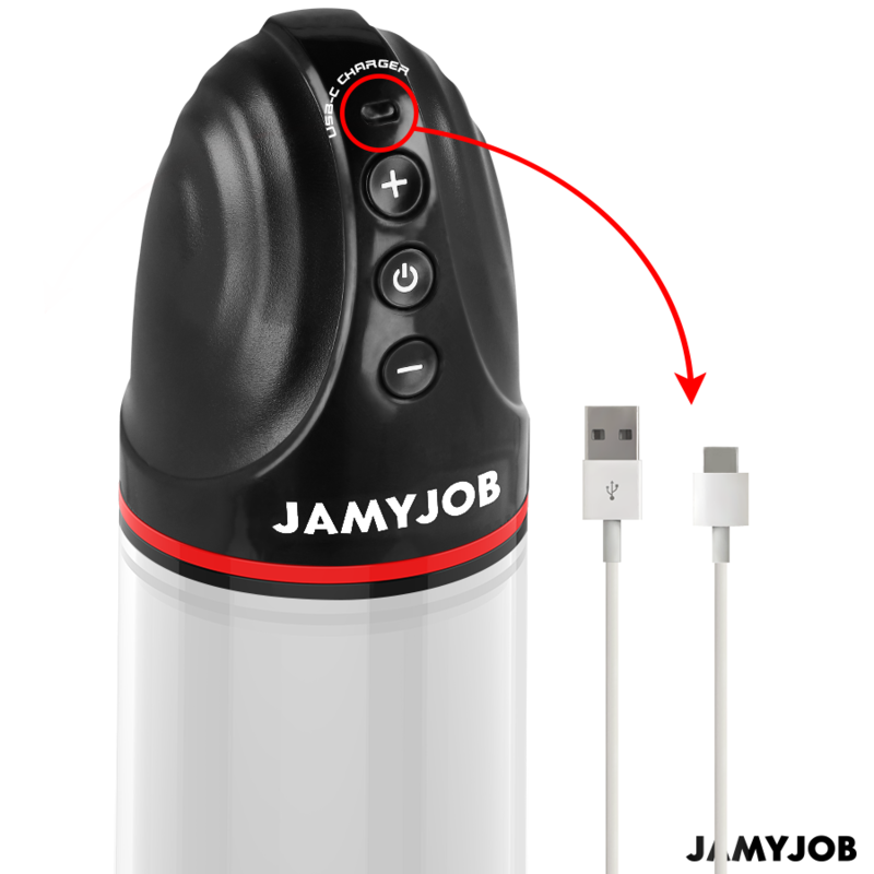 JAMYJOB - BOMBA AUTOMÁTICA XPAND 3 NÍVEIS DE ONDAS ESTIMULANTES CINZA