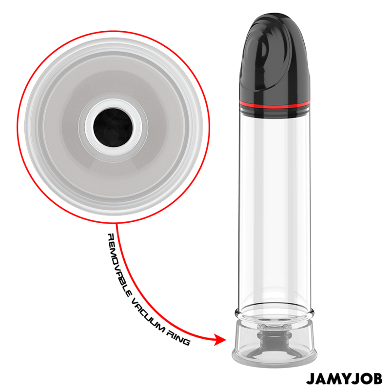 JAMYJOB - BOMBA AUTOMÁTICA XPAND 3 NÍVEIS DE ONDAS ESTIMULANTES CINZA