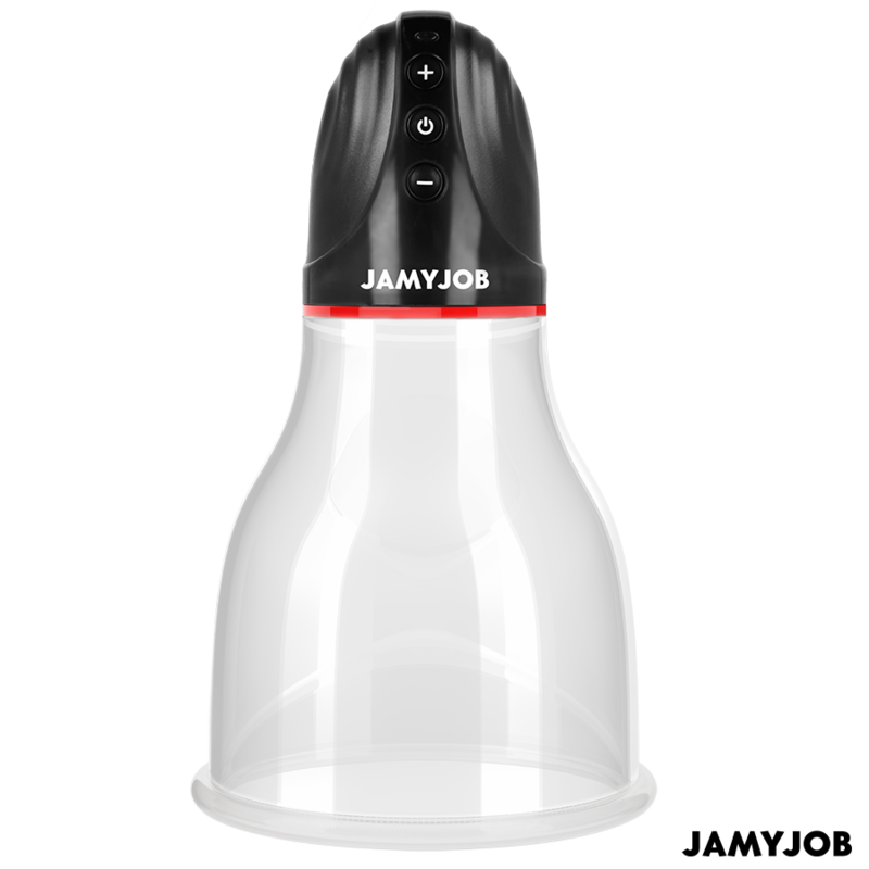 JAMYJOB - BOMBA DE TESTÍCULO AUTOMÁTICA XPAND LITE 3 NÍVEIS DE ONDAS ESTIMULANTES CINZA