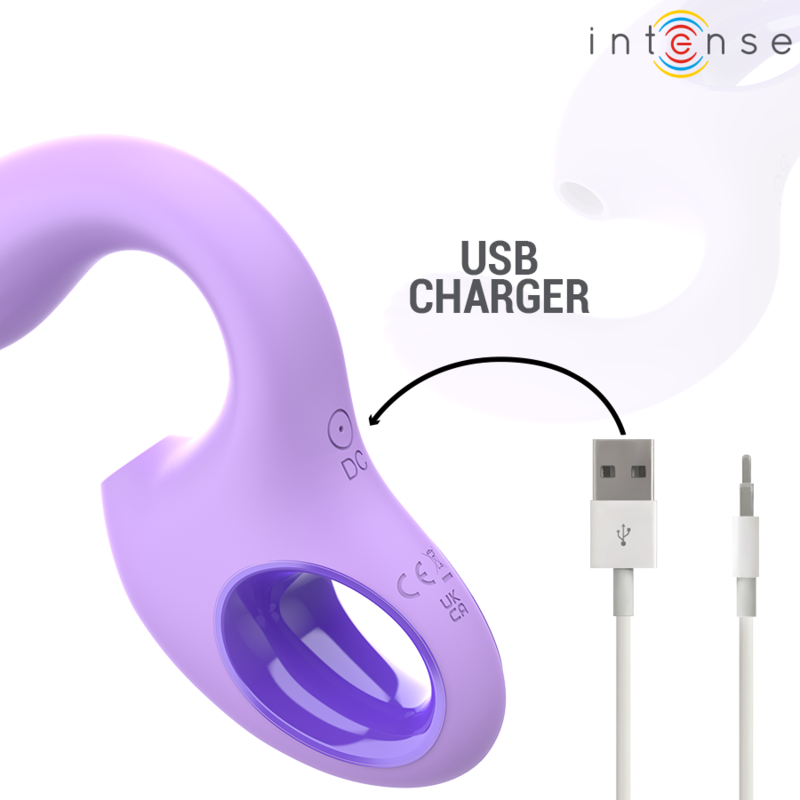 INTENSE - VIBRADOR E ESTIMULADOR BAXTER VIOLET