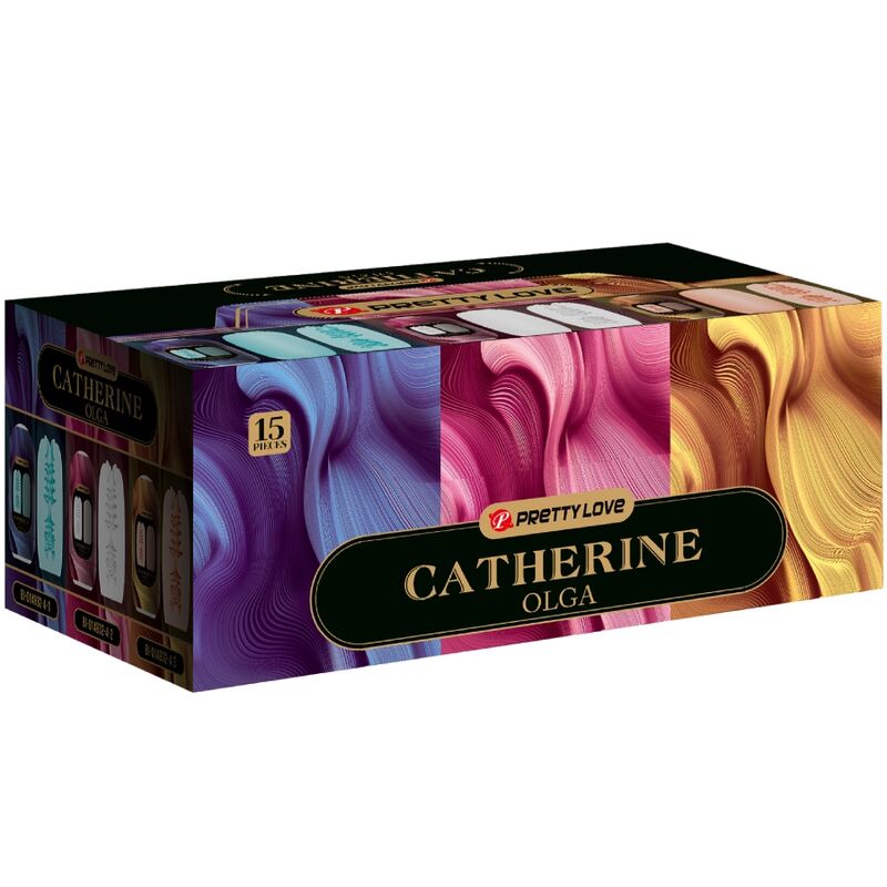 PRETTY LOVE - OLGA PACK 15 MASTURBADORES MASCULINOS VARIOS