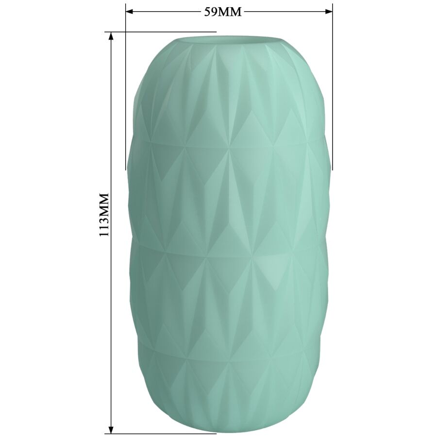 PPRETTY LOVE - MASTURBADOR MASCULINO ATHENA ALICE TURQUESA