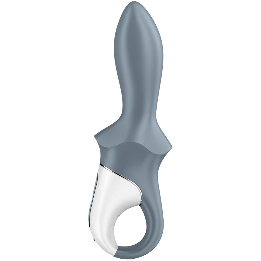 SATISFYER - BOMBA DE AR BOOTY 1 VIBRADOR INFLÁVEL ANAL CINZA