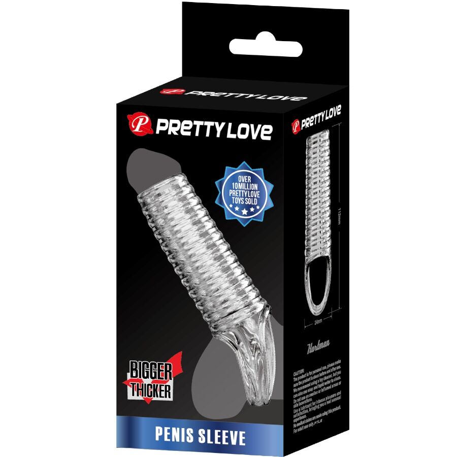 PRETTY LOVE - HARTMAN PENIS SHEATH TRANSPARENTE