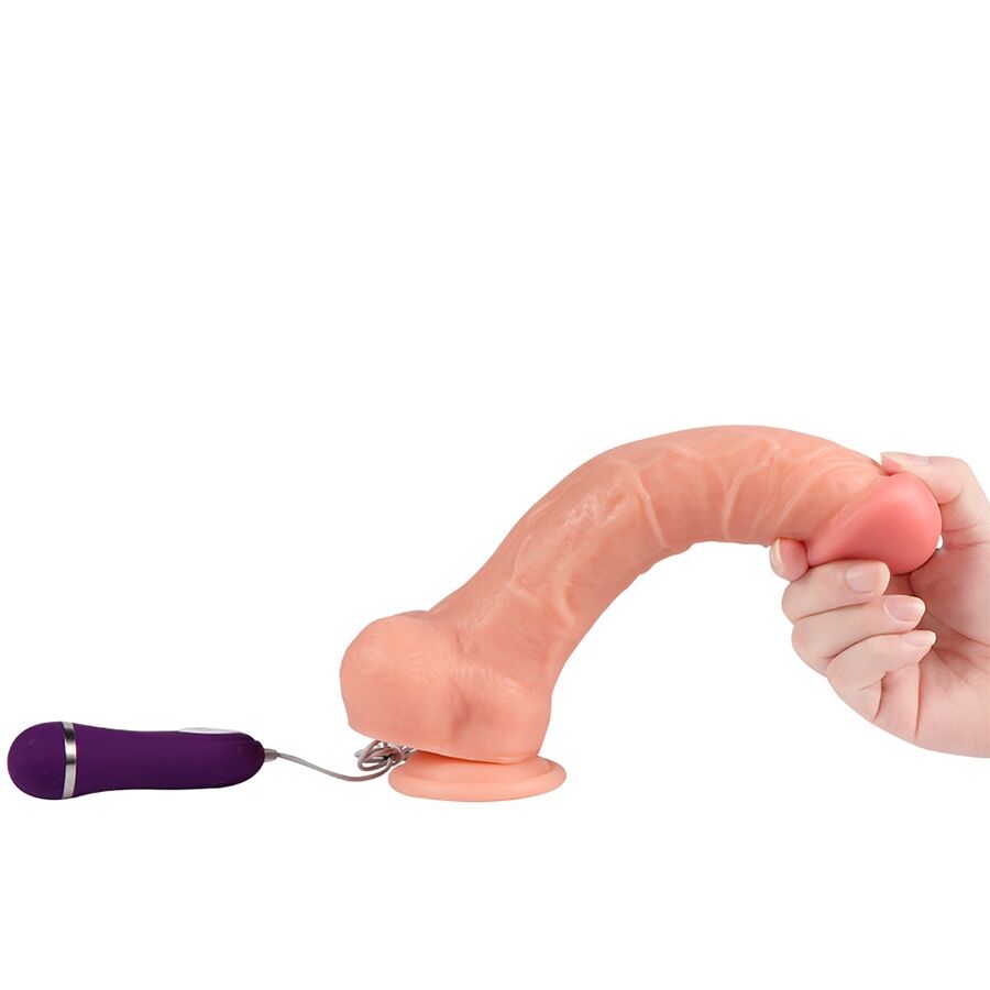 SHEQU - APOLO VIBRADOR DILDO COM CONTROLE REMOTO 24,5 CM