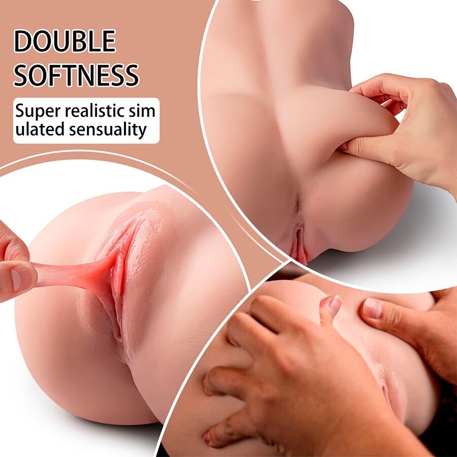 XISE - LYDIA MASTURBADOR VAGINAL FEMININO COM FUNÇÃO DE IMPULSO 25 CM