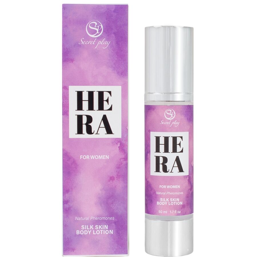 SECRETPLAY - HERA SILK SKIN LOÇÃO PARA MULHERES 50 ML