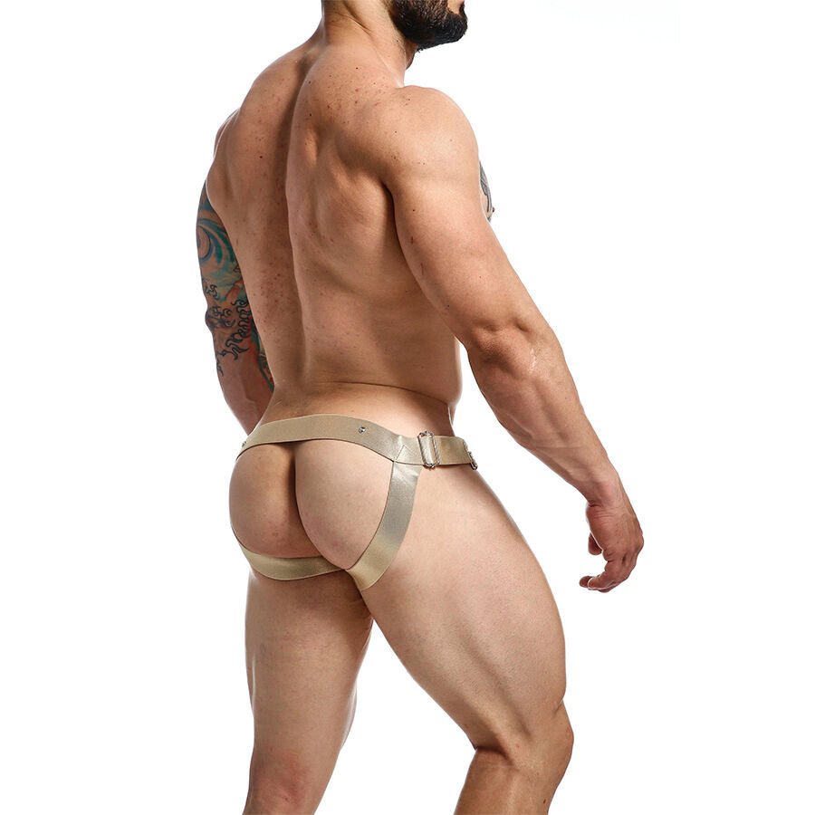 MOB - DNGEON JOCKSTRAP ANEL DE PÉ DOURADO TAMANHO ÚNICO