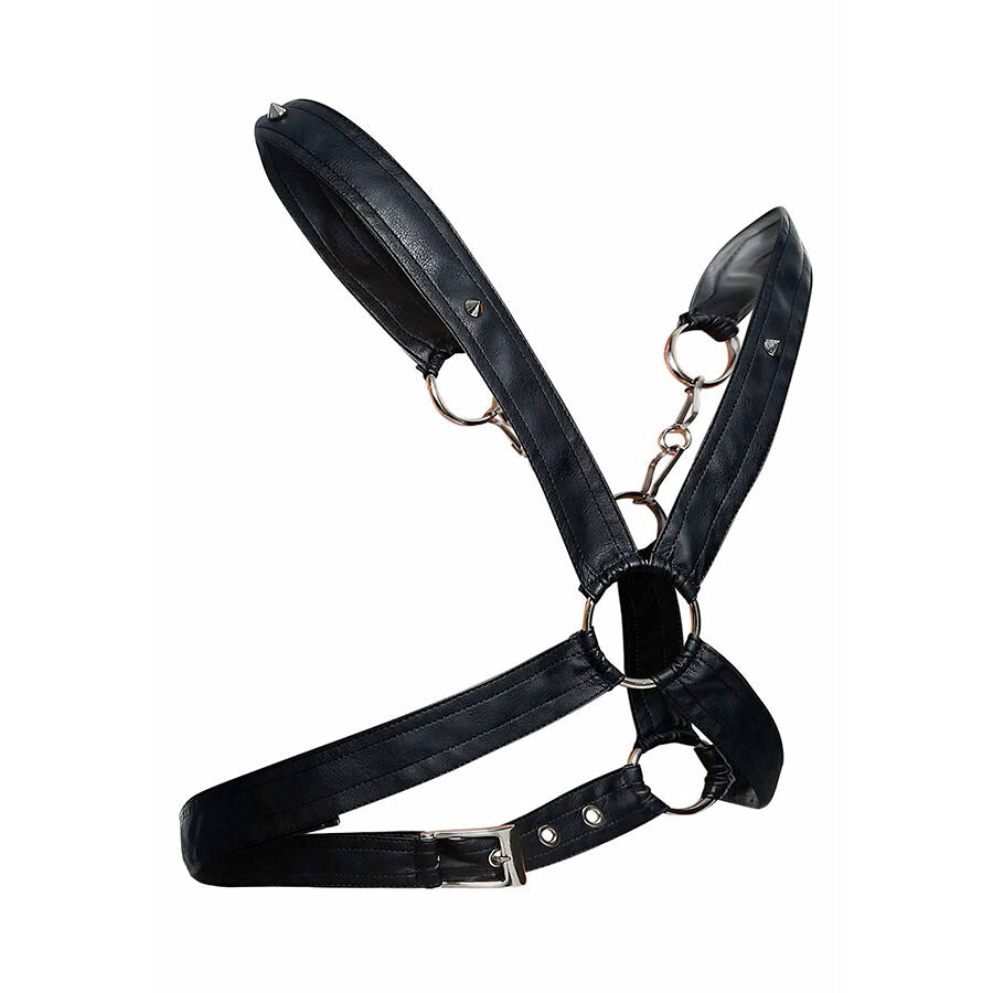 MOB - DNGEON CROSSED BLACK CHAIN HARNESS TAMANHO ÚNICO