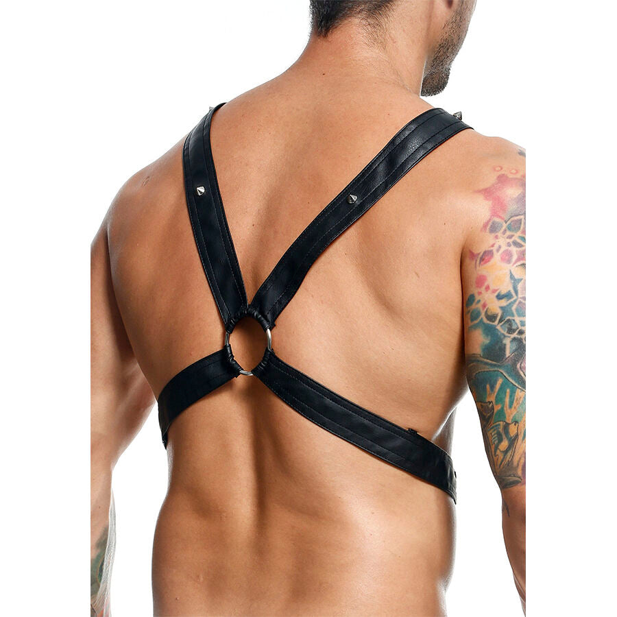 MOB - DNGEON CROSSED BLACK CHAIN HARNESS TAMANHO ÚNICO