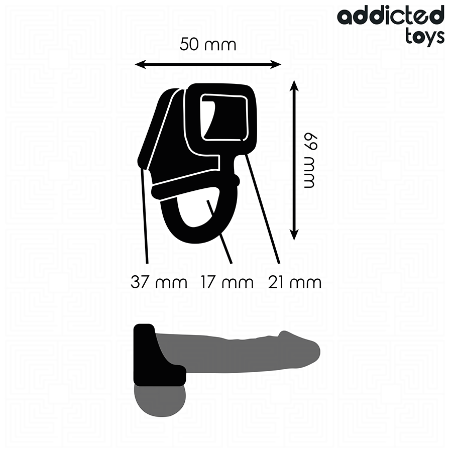 ADDICTED TOYS - ANEL DE GAIOLA PARA PÊNIS