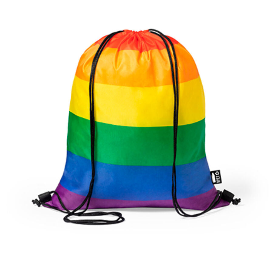 PRIDE - MOCHILA COM BANDEIRA DO ARCO-ÍRIS