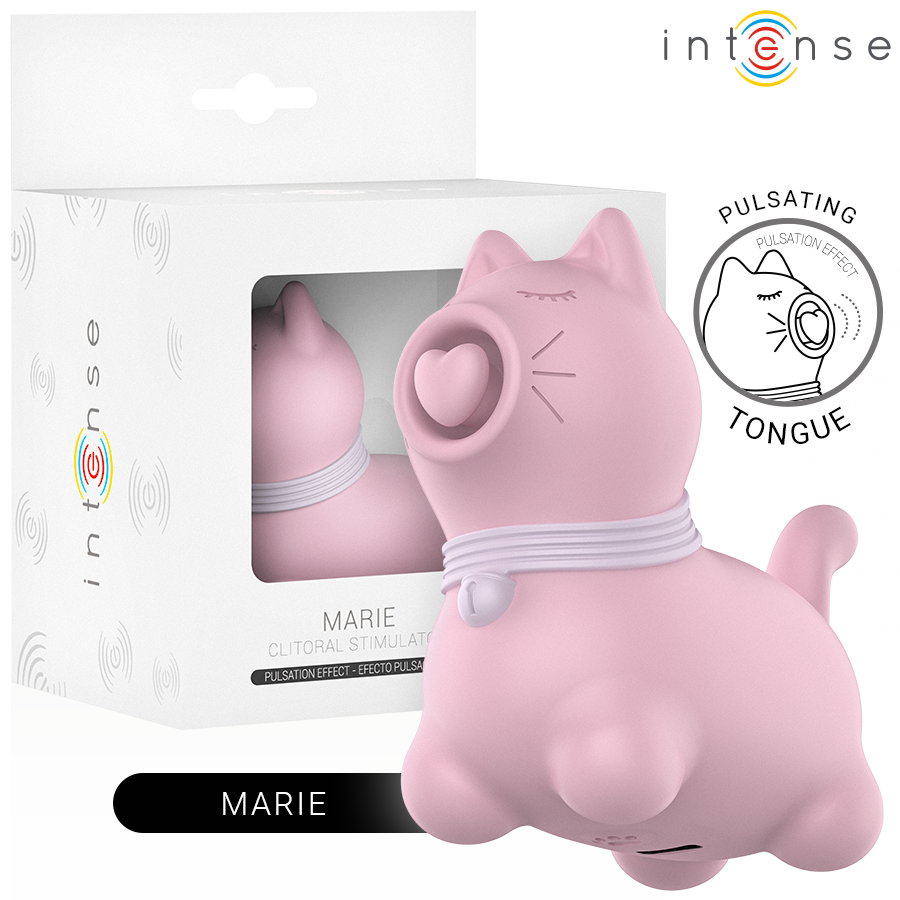 INTENSE - MARIE PINK EFEITO DE PULSAÇÃO ESTIMULADOR DE LÍNGUA