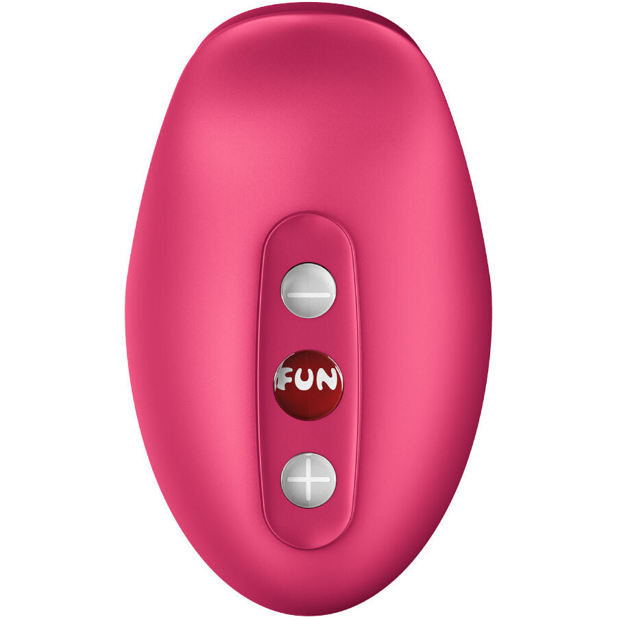 FUN FACTORY - VIBRADOR BELLE AIR PULSE FRAMBOESA