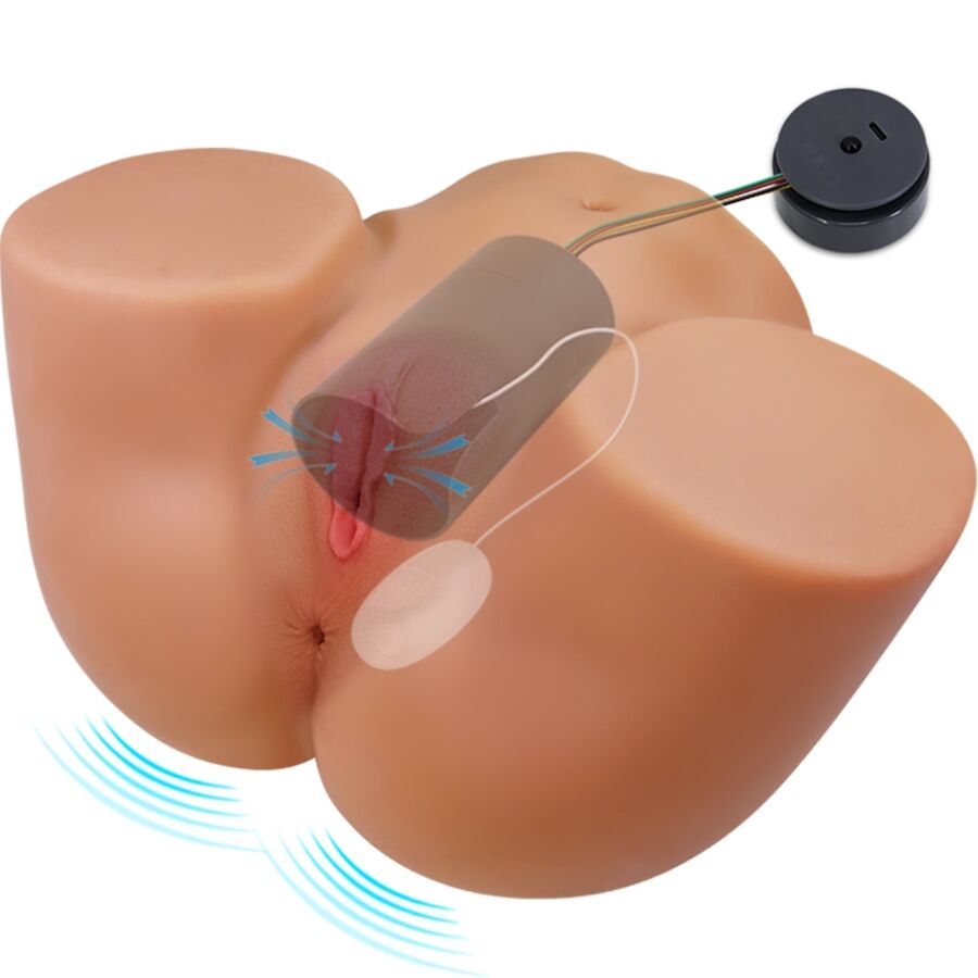 CRAZY BULL - ILANA VIBRADOR DE BULL FEMININO REALISTA E SUCÇÃO COM SOM 6,8 KG