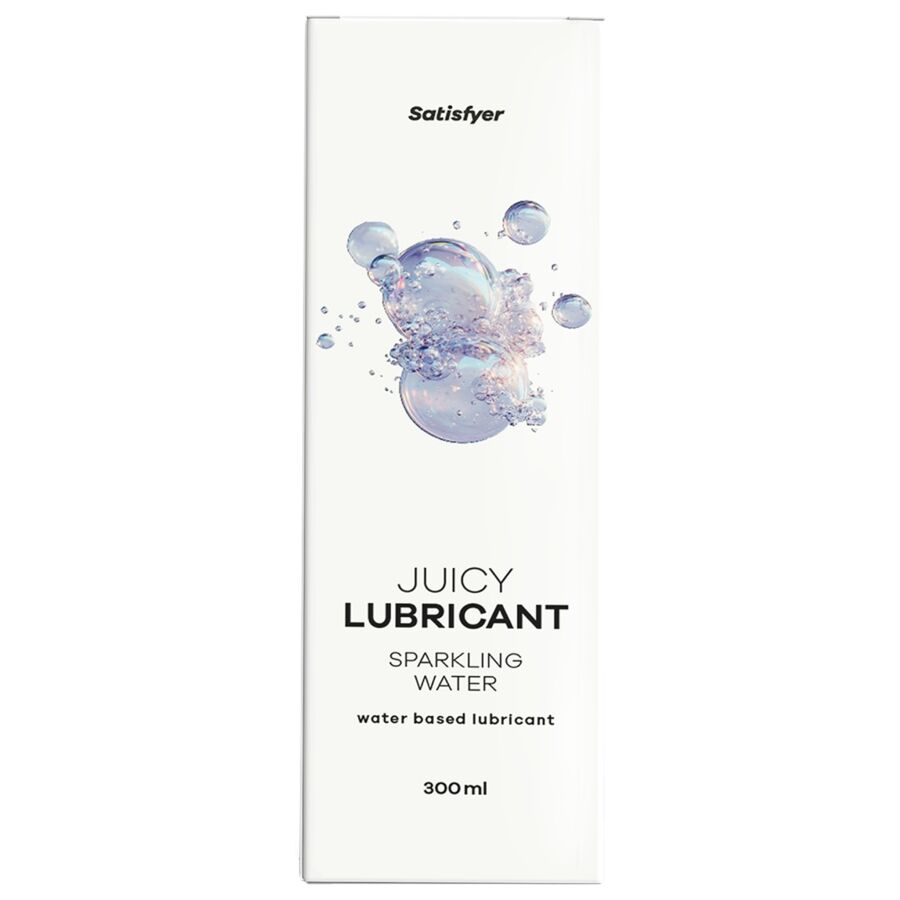 SATISFYER - LUBRIFICANTE À BASE DE ÁGUA COM GÁS 300 ML