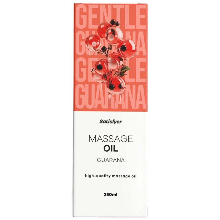 SATISFYER - ÓLEO DE MASSAGEM DE ALTA QUALIDADE GUARANA 250 ML