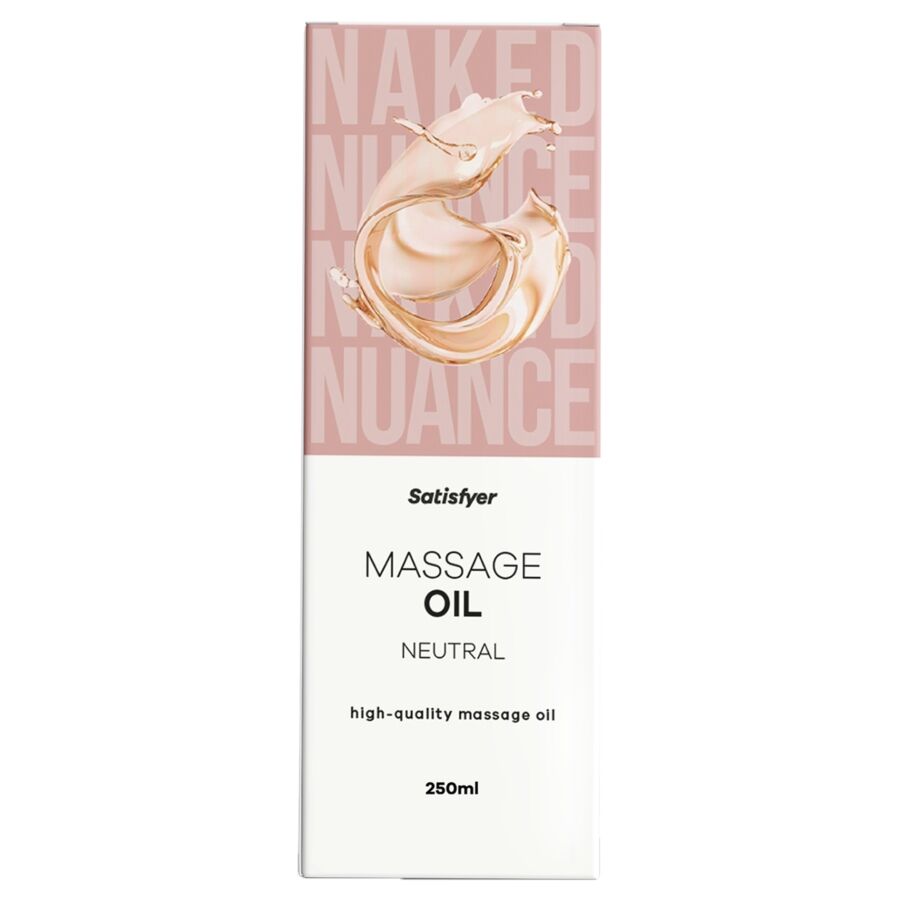 SATISFYER - ÓLEO DE MASSAGEM NEUTRO DE ALTA QUALIDADE 250 ML