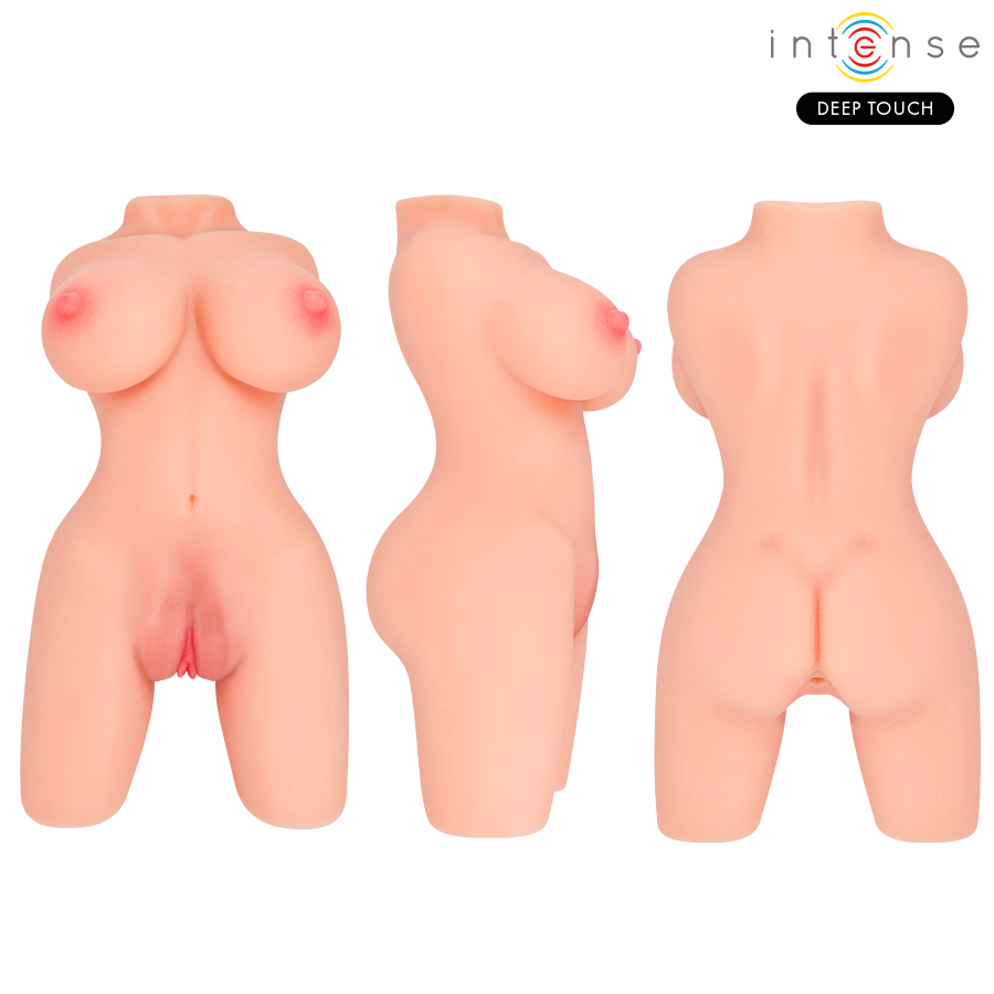 INTENSE DEEP TOUCH - JESSE TORSO DUPLA VAGINA E MASTURBAÇÃO ANAL