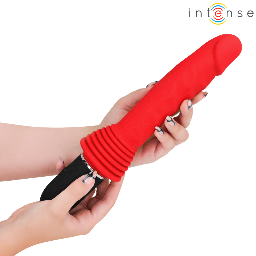 INTENSE - CYNTHIA VIBRADOR DE IMPULSO COM CONTROLE REMOTO E AQUECIMENTO