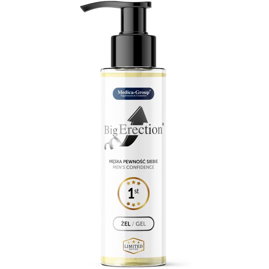 MEDICA GROUP - GEL ÍNTIMO PARA EREÇÃO MASCULINA BIG ERECTION 150 ML