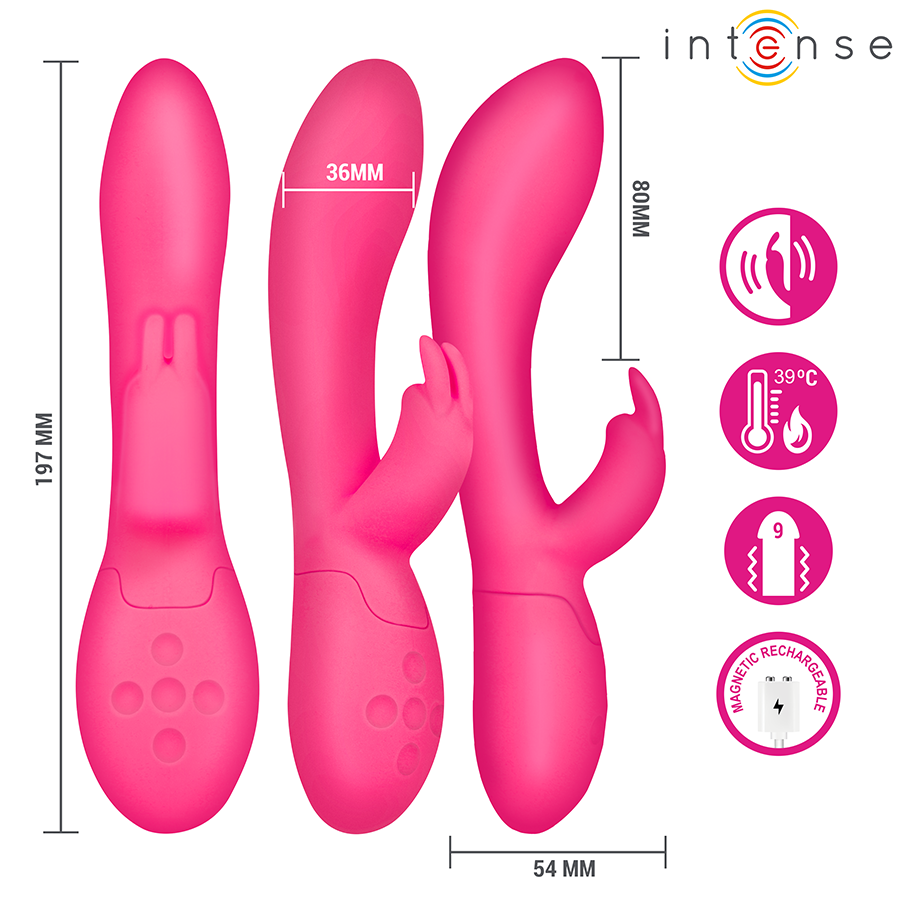 INTENSE - ESTIMULADOR DE RABO TAMMY COM CALOR