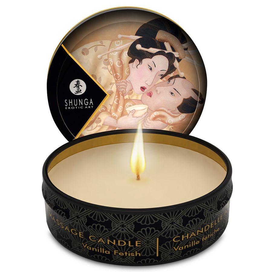 SHUNGA - MINI CARESS BY VELA DISPLAY VELAS DE MASSAGEM 24 UNIDADES