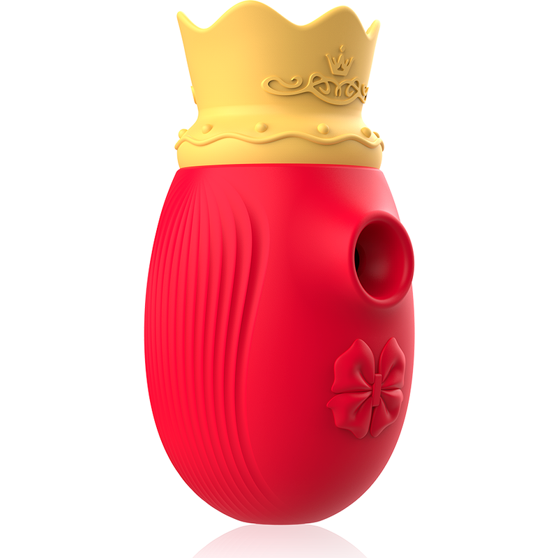 INTENSE - ESTIMULADOR DE CLITÓRIS 10 MODOS DE SUCÇÃO E LAMBER - VERMELHO