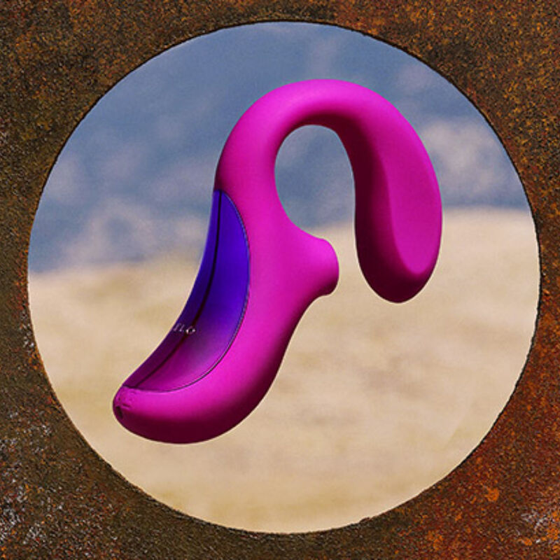 LELO - ENIGMA CRUISE ESTIMULAO DUPLA SONIC MASSAGER DEEP ROSE