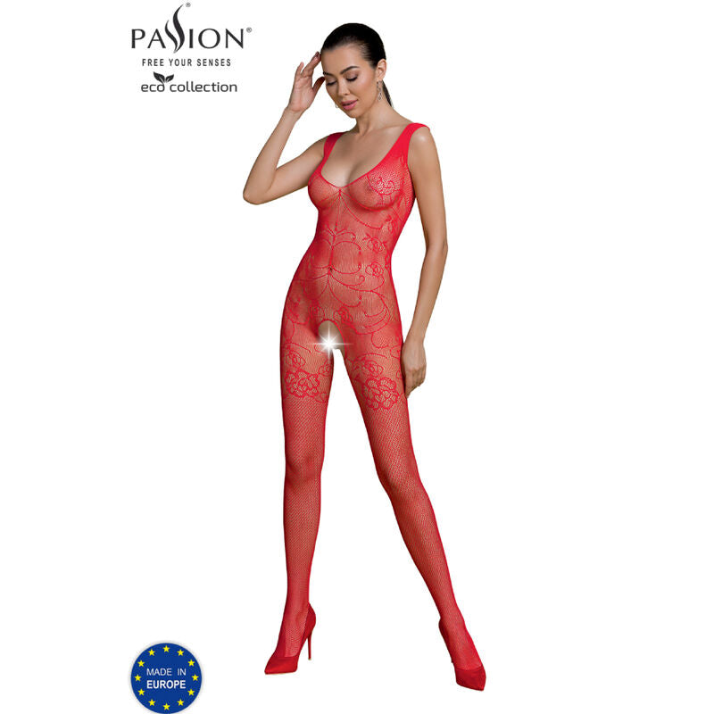 PASSION - COLEO ECO BODYSTOCKING ECO BS012 BRANCO