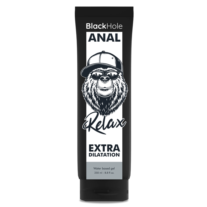 BLACK HOLE - GEL BASE D'ÁGUA DILATAÇÃO ANAL 250 ML