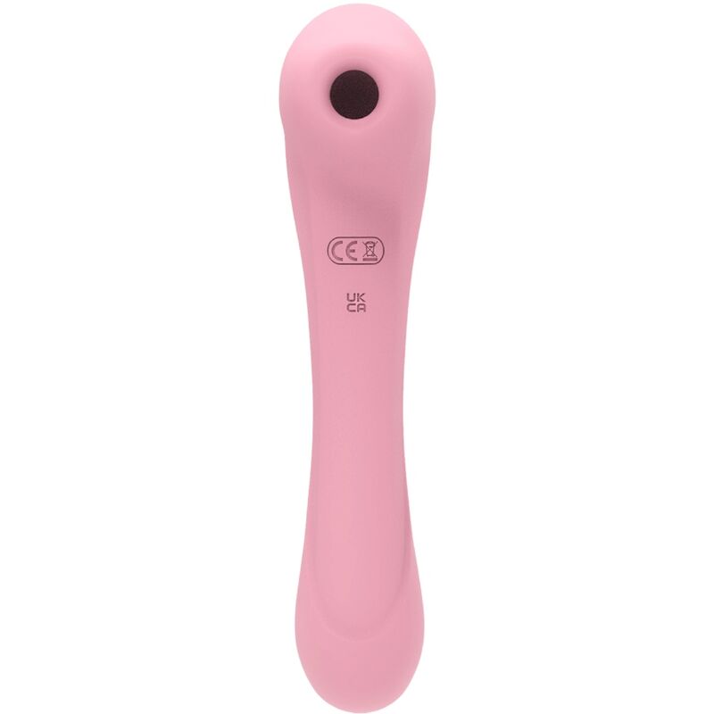 FEMINTIMATE - MASSAGEADOR DAISY SUCÇÃO E VIBRADOR ROSA