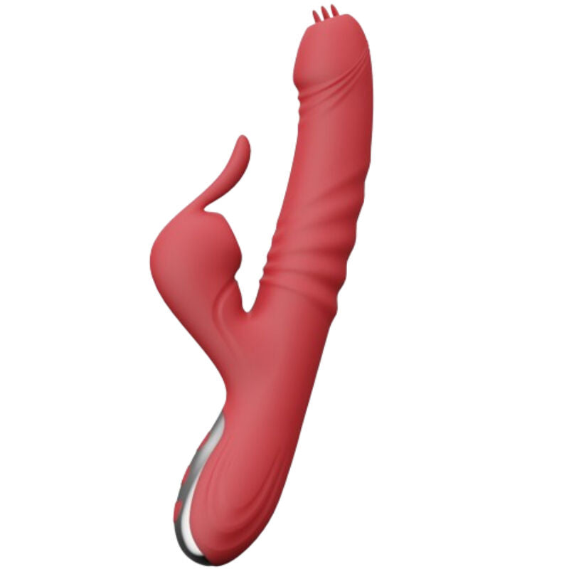 ARMONY - VIBRADOR E SUCÇÃO COM LÍNGUA ESTIMULANTE BURGUNDY