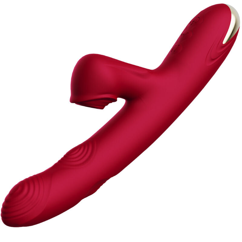 ARMONY - VIBRADOR BUMP E VENTOSA MODELO 1 BORGONHA