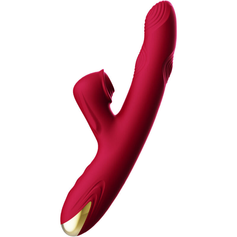 ARMONY - VIBRADOR BUMP E VENTOSA MODELO 1 BORGONHA