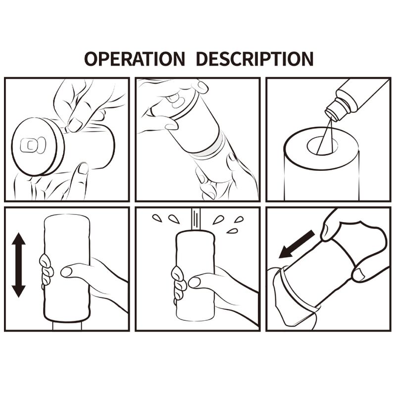 PRETTY LOVE - MASTURBADOR MASCULINO PODE MODELO 1