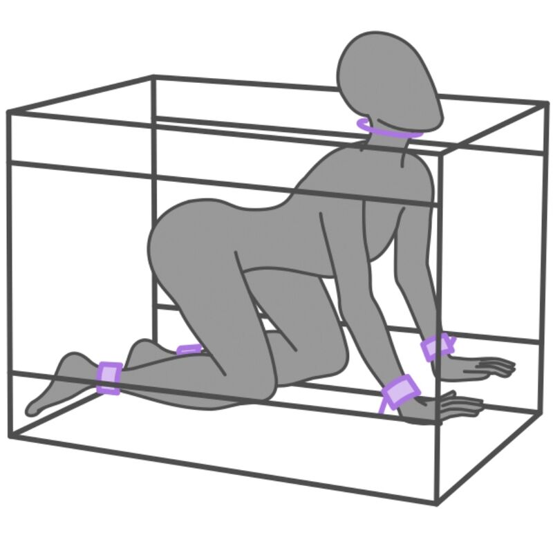 SECRET DOME - KINK CLUB LA NICHE CABINE ROXA