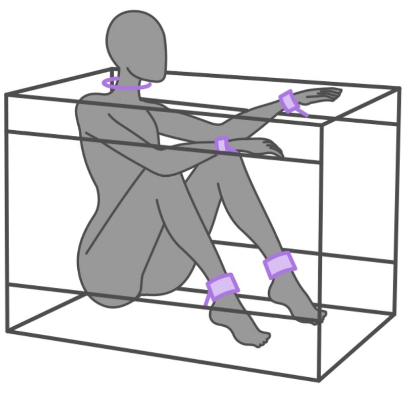 SECRET DOME - KINK CLUB LA NICHE CABINE ROXA