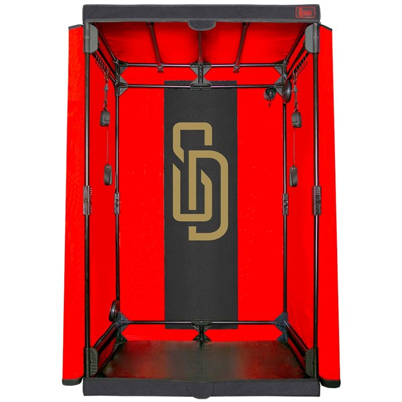 SECRET DOME - CABINE CÚPULA DA DOR PRETA E VERMELHA